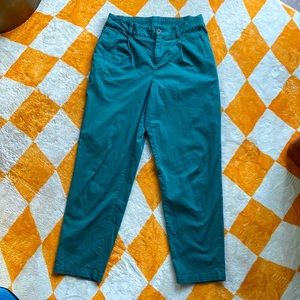 Women’s Teal, High Waisted Pants with Elastic Waist, A New Day by Target